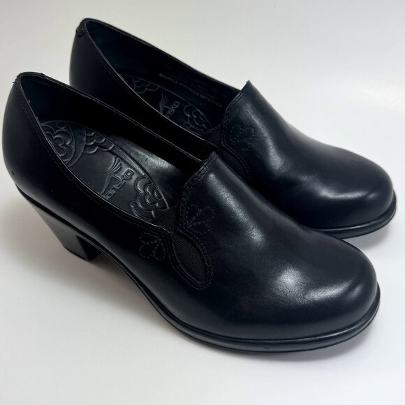 DANSKO WOMEN'S BLACK LEATHER CLOGS COMFORT SHOES SIZE 36 (US 5.5/6) - Picture 14 of 16
